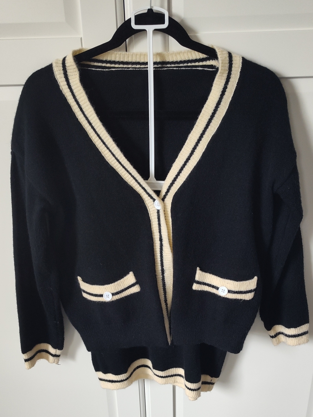 Preppy Cardigan and Matching Skirt